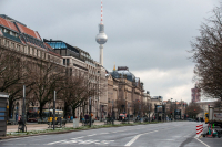 Mahnwache für Verkehrsopfer in Berlin